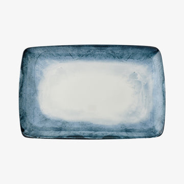 Platter 35X22cm, Shade Sea