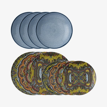 Tableware set 12-pcs., Mandala