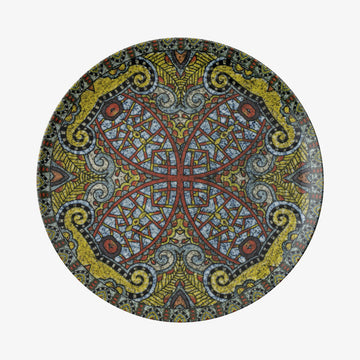 Plate flat 27,5cm, Mandala A
