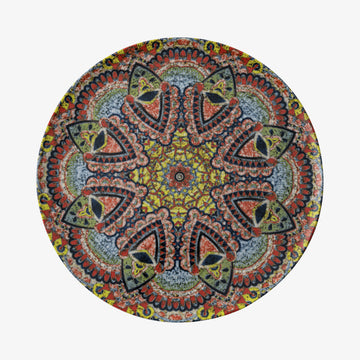Plate flat 32cm, Mandala C