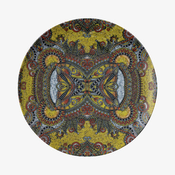 Plate flat 27,5cm, Mandala D