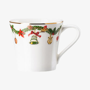 Espresso Cup, Christmas, Nora