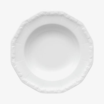 Plate 23cm deep, Weiss, Maria