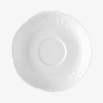 Saucer 4 tall, Weiss, Sanssouci weiss
