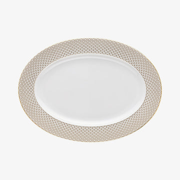 Platter 34cm, Carreau Beige, Francis