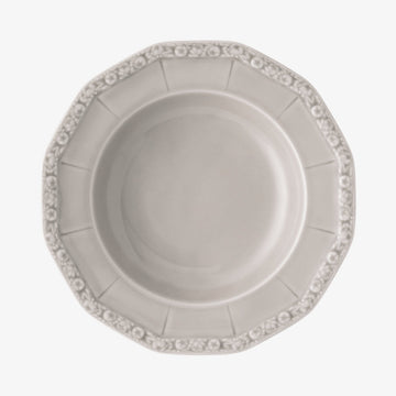 Plate 23cm deep, Pale Orchid, Maria