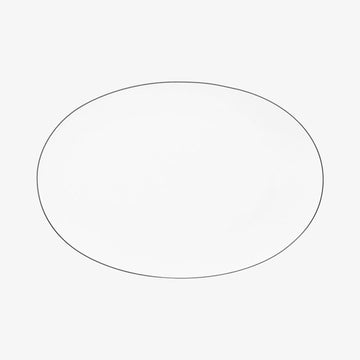 Platter 34cm, Platin, TAC Gropius