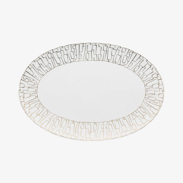 Platter 34cm, Skin Gold, TAC Gropius