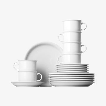 Coffee set 18 pcs., Weiss, Trend