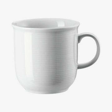 Mug w. Handle large, Weiss, Trend