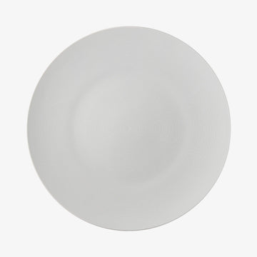 Plate flat 31cm, Weiss, Loft