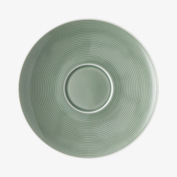 Combi saucer, Colour - Moss Green, Loft