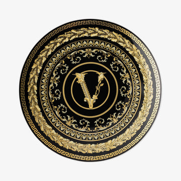 Plate 17cm, Virtus Gala Black, Versace