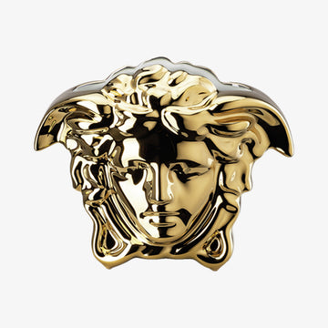 Vase 9cm, Gold, Medusa Grande