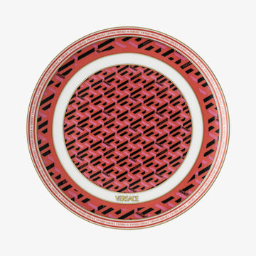Service Plate 33cm, Signature Red, La Greca
