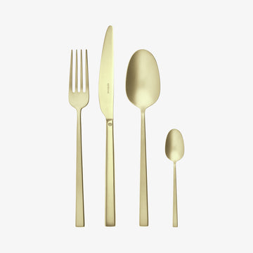 Sæt 24 stk S.H. Rock Antique Pvd Champagne