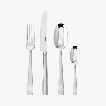 Sæt 24 stk S.H. Flat S/Steel