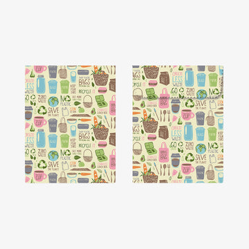 Bivoksindpakning til sandwich sæt 2 stk