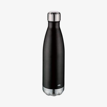 Termoflaske sort 500ml ELEGANTE