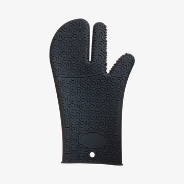 Ovnhandske i silikone antracitgrå