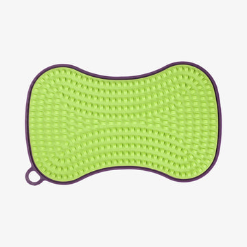 SCRUBBY svamp med hård og blød side lime