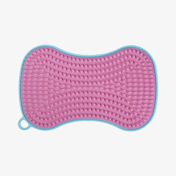 SCRUBBY svamp med hård og blød side turkis