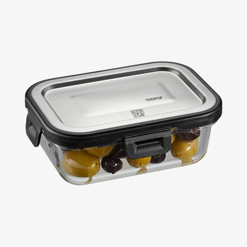 Madopbevaringsbeholder rektangulær 400ml MILO