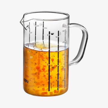 METI Målebæger i glas 0,5L