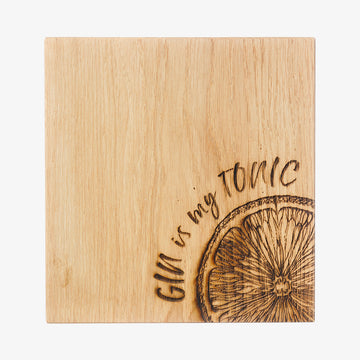Gin is my tonic skærebræt