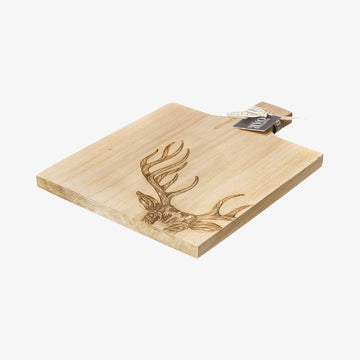 Serveringsbræt med kronhjort medium