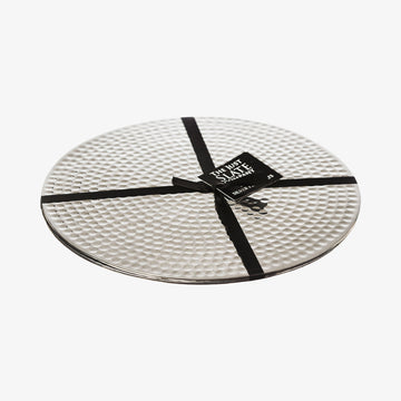 Dækkeservietter i stål sæt med 2 stk