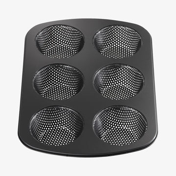 Rund bageform til 6 stk