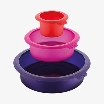 3-lags kage og chokoladesurprise form