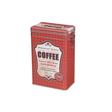 Opbevaringsdåse til kaffe, rød